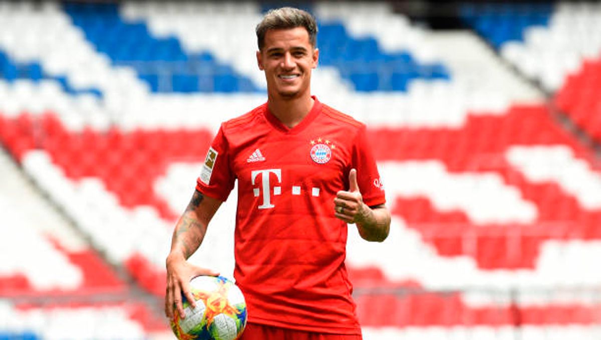 Coutinho, in his presentation with Bayern