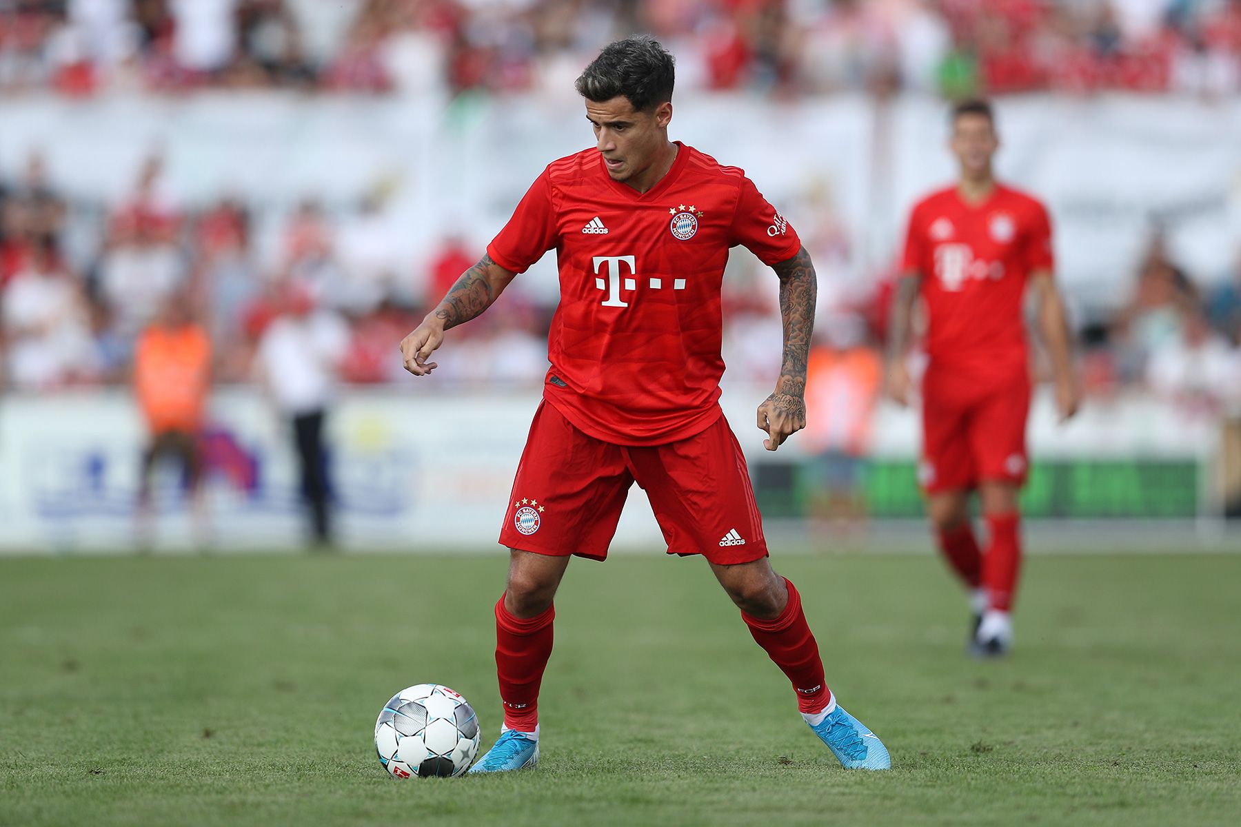 Coutinho in a match with Bayern Munich