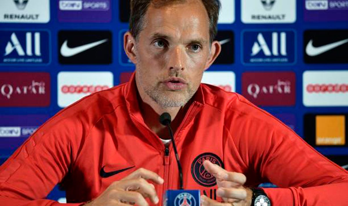 Thomas Tuchel, in a press conference