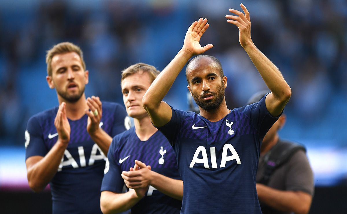 Lucas Moura, after a match played with Tottenham