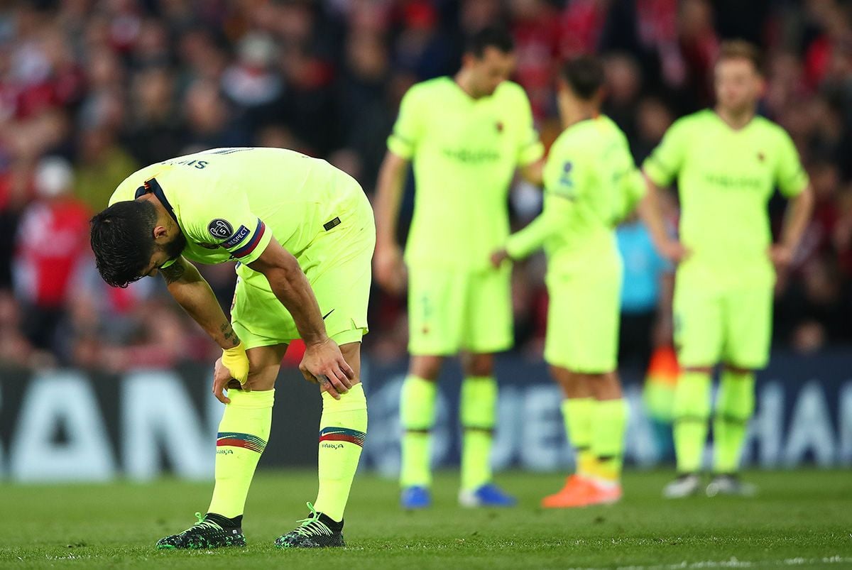 Luis Suárez and Barça, after the 4-0 received in Anfield