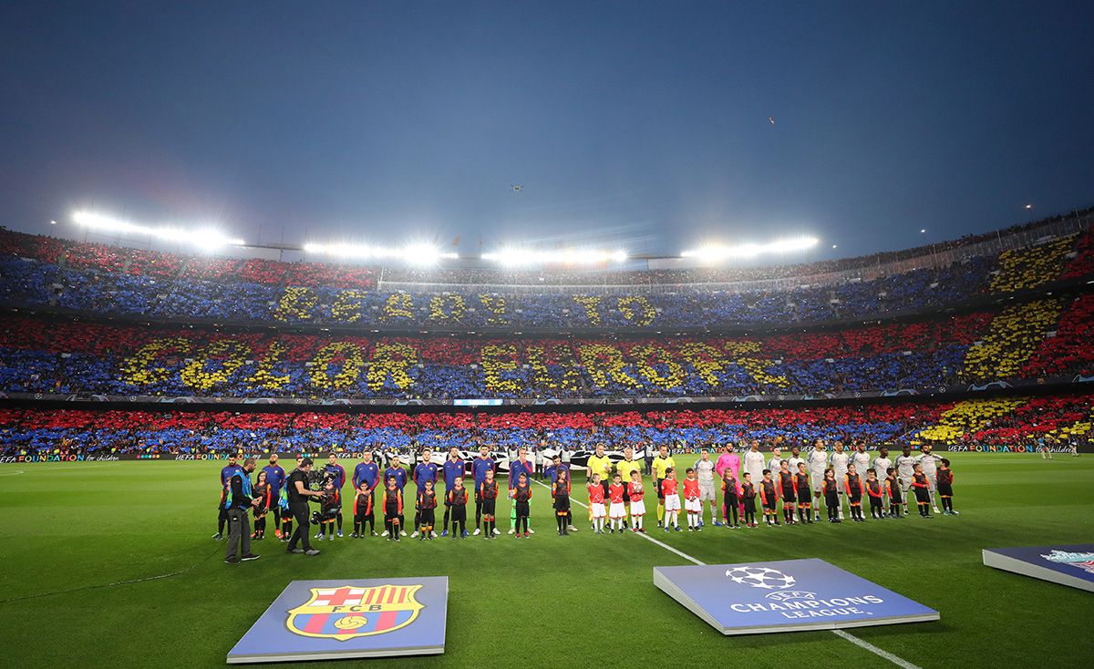 Previous of the FC Barcelona-Liverpool of Champions League