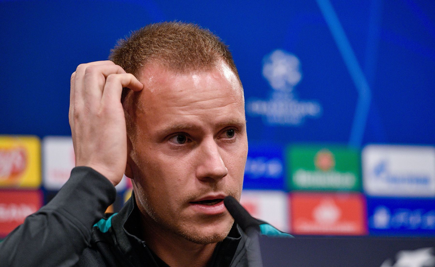 Ter Stegen In the previous press conference against the Dortmund