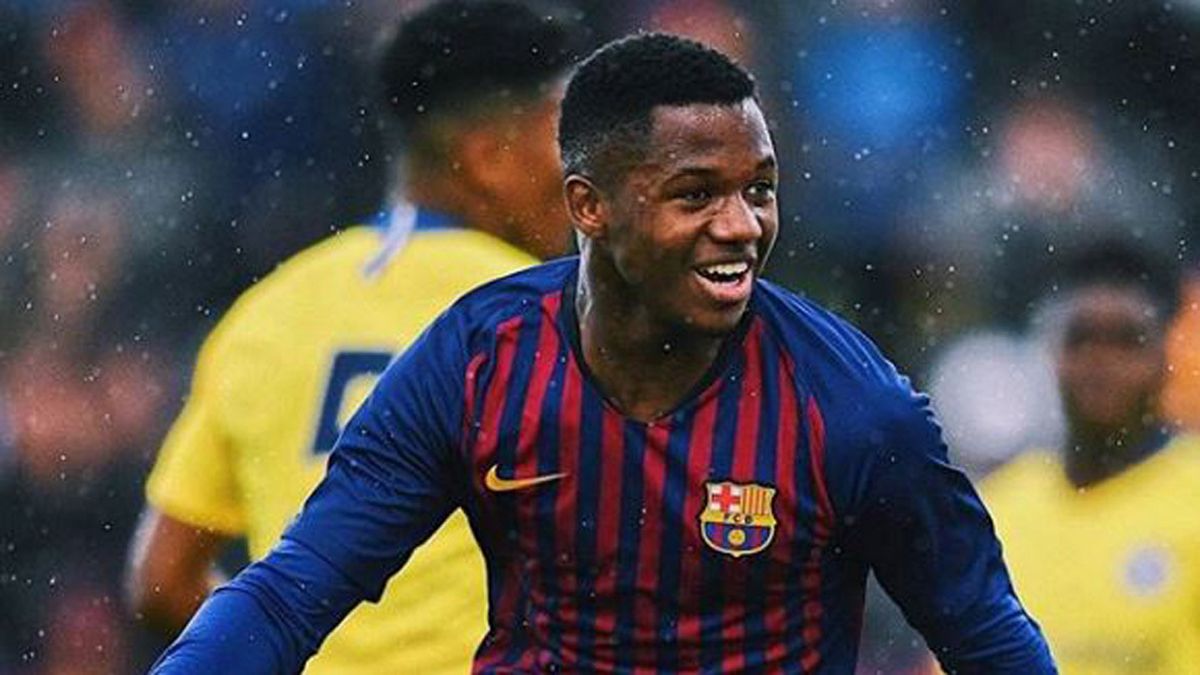 Ansu Fati, la nueva estrella del FC Barcelona