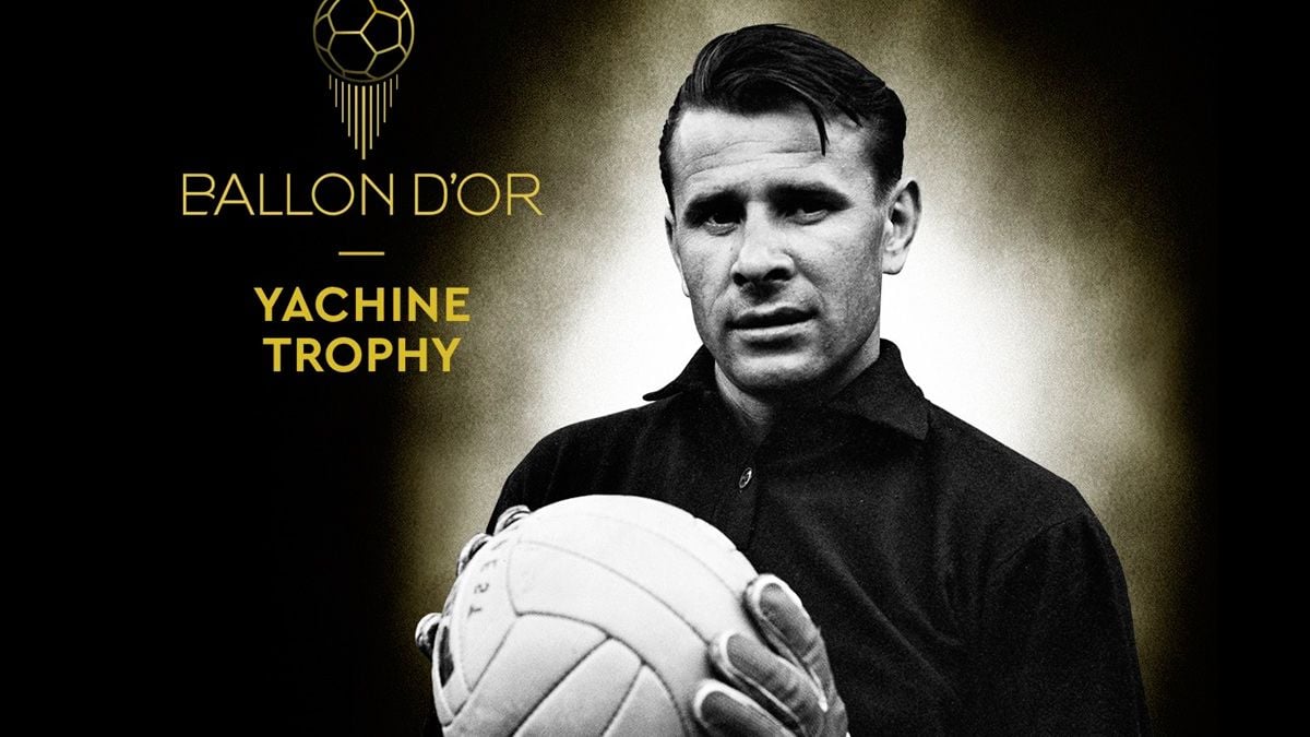 The Yachine Trophy, the award created by 'France Football' for the goalkeepers