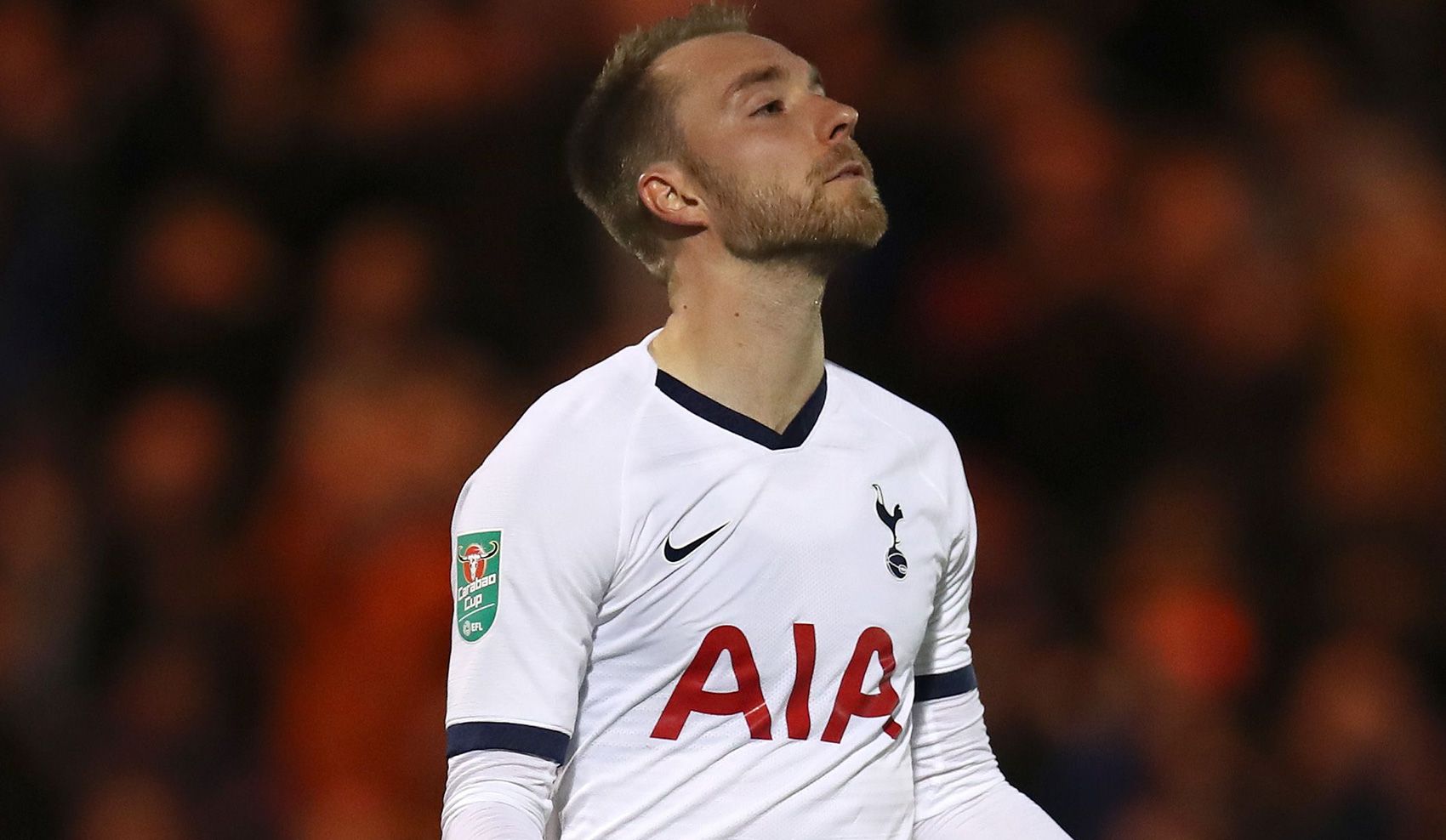 Christian Eriksen regrets  in a party with the Tottenham