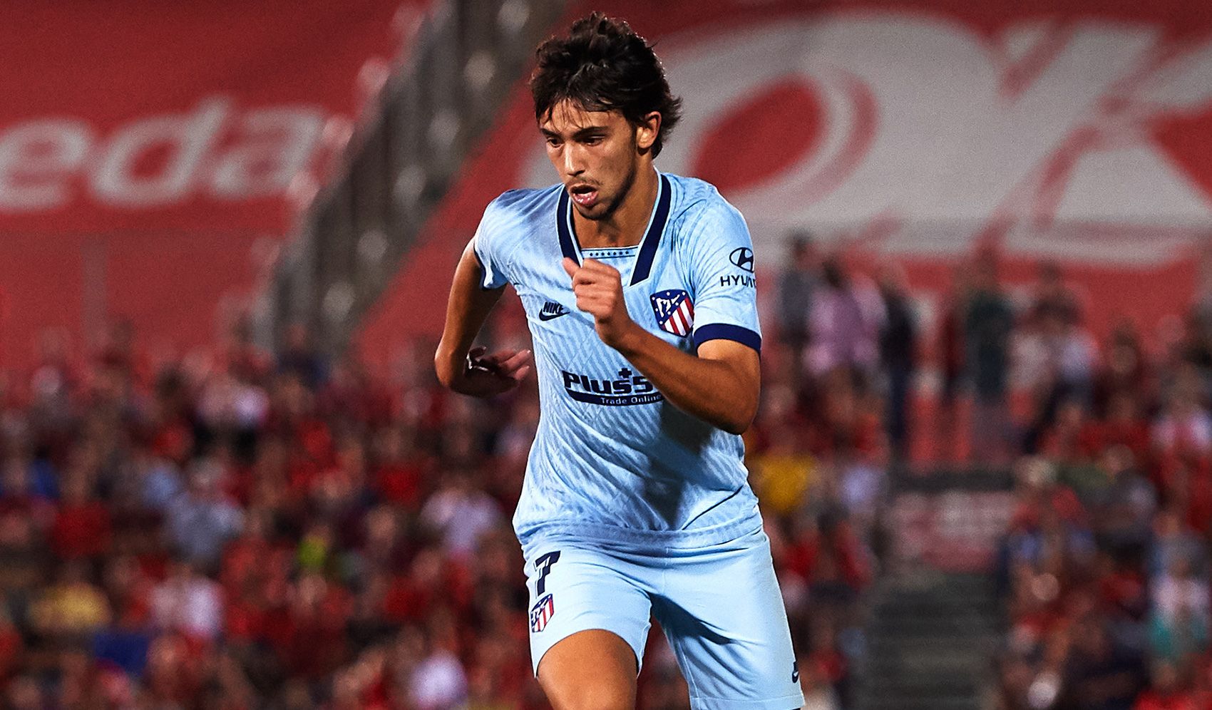 Joao Félix in the party against the Mallorca