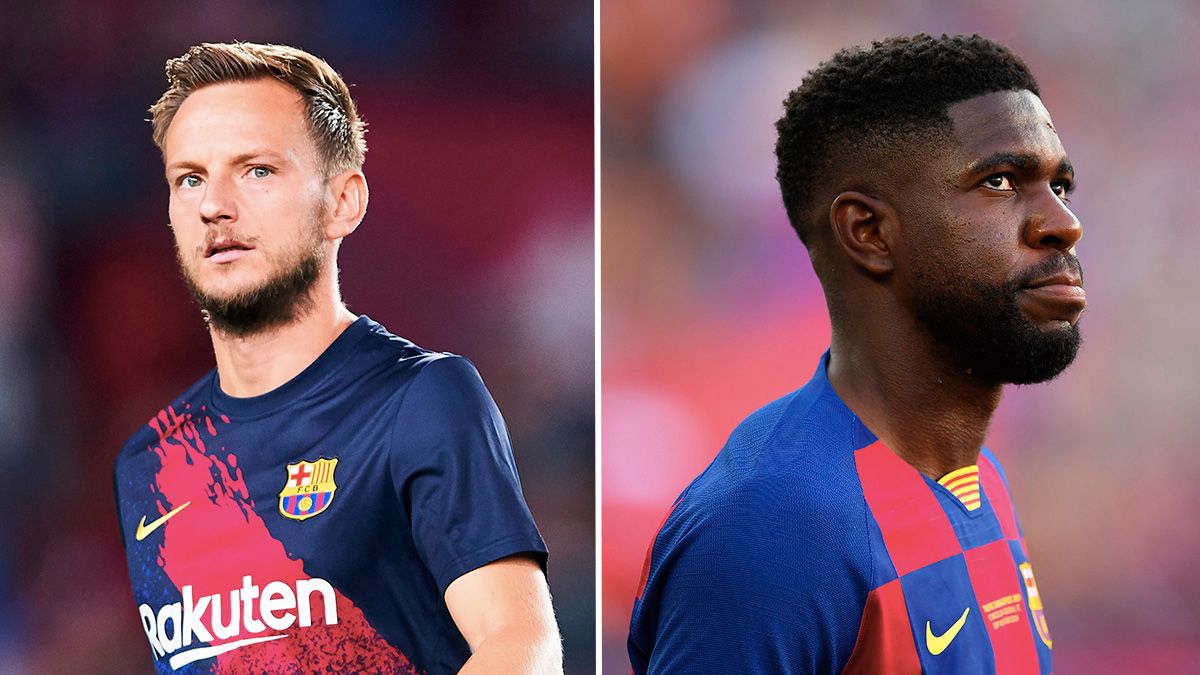 Ivan Rakitic y Samuel Umtiti, jugadores a la sombra en el Barça