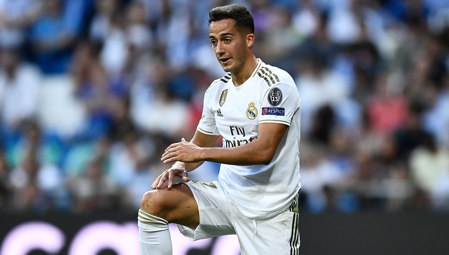 Lucas Vázquez during the party against the Witches
