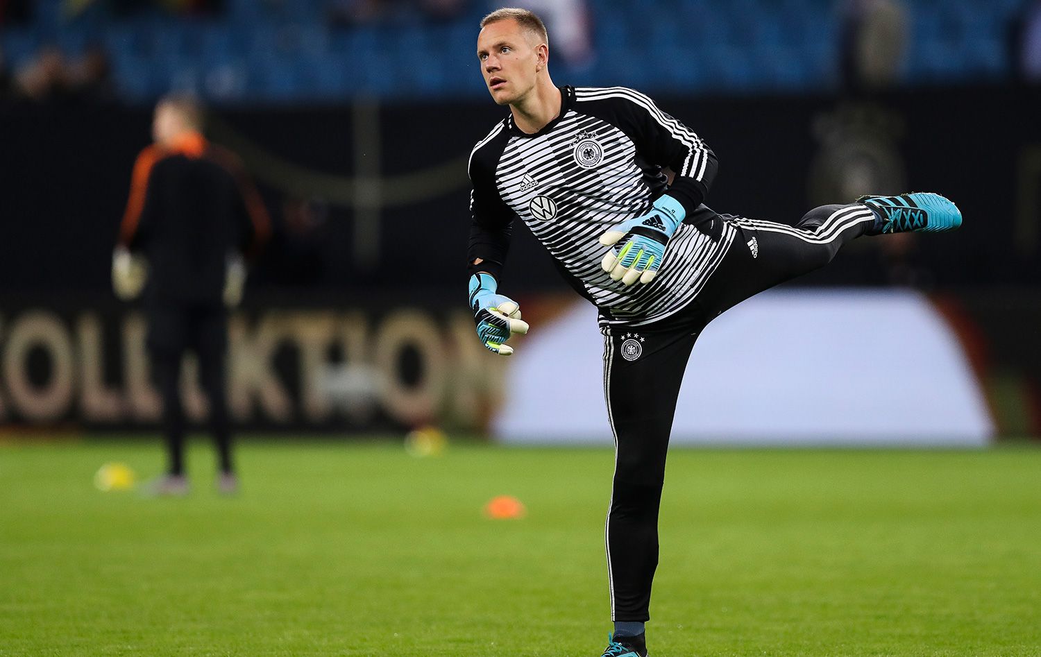 Ter Stegen In the warming with Germany