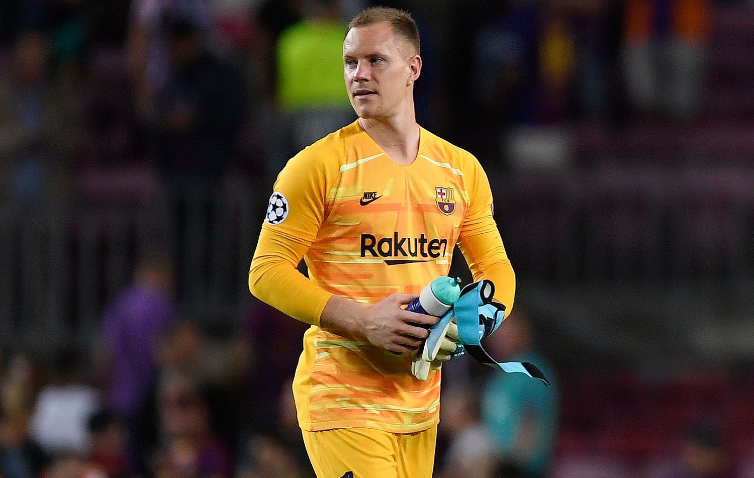 Ter Stegen After the party against the Inter