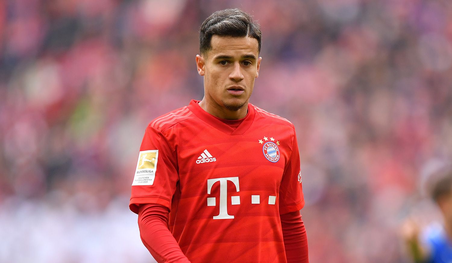 Coutinho en un partido con el Bayern de Múnich