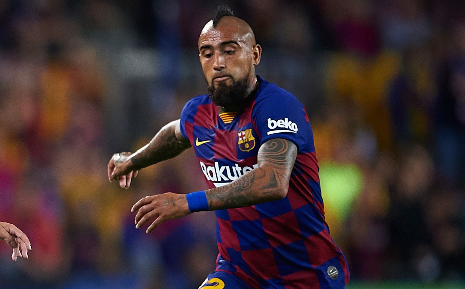 Arturo Vidal in the party against the Seville