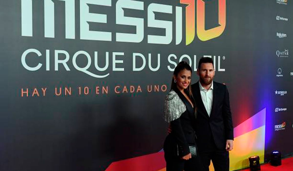 Messi, estrella del ‘Cirque du Soleil’