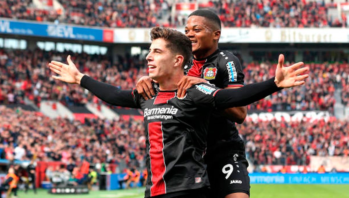 Kai Havertz, celebrando un gol