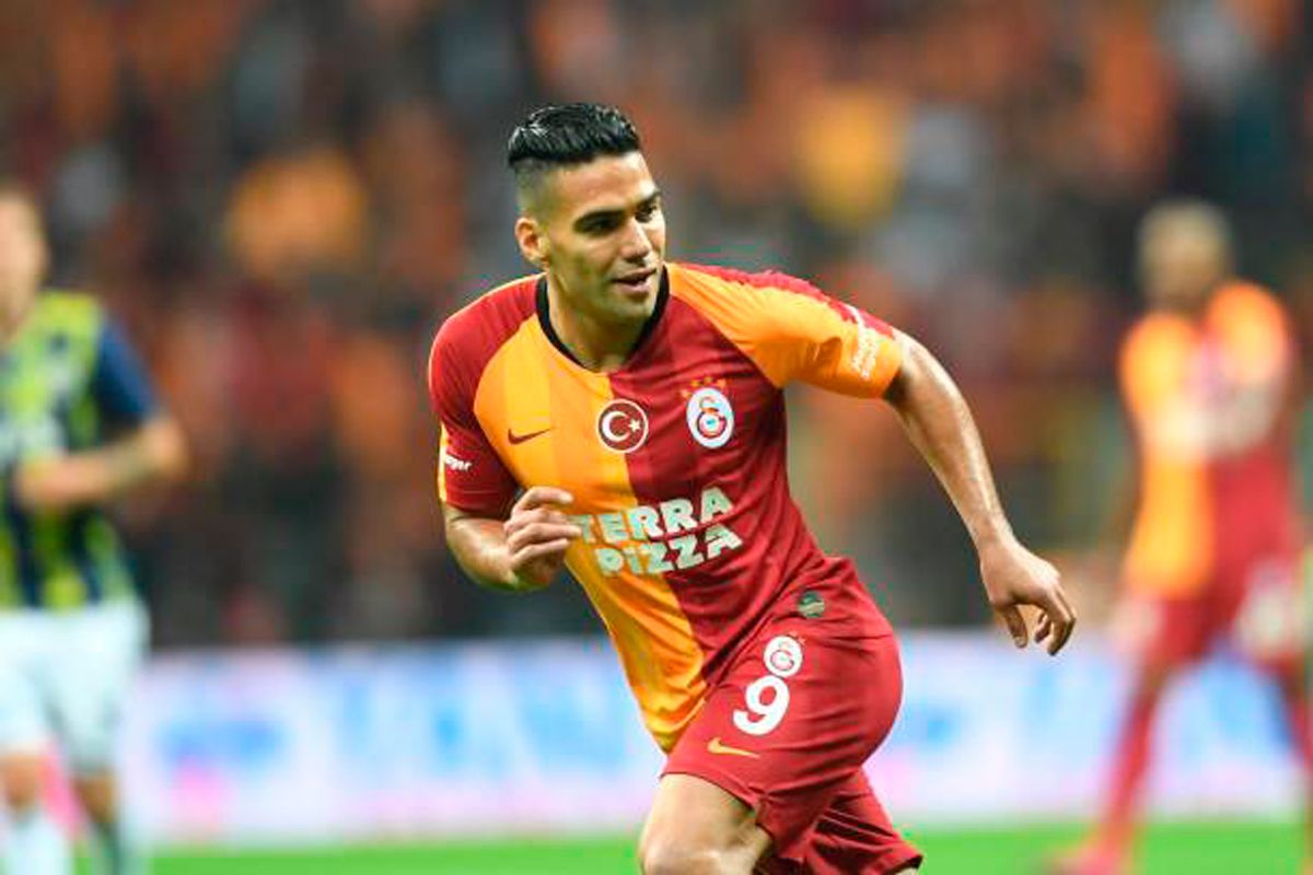 Radamel Falcao, delantero del Galatasaray