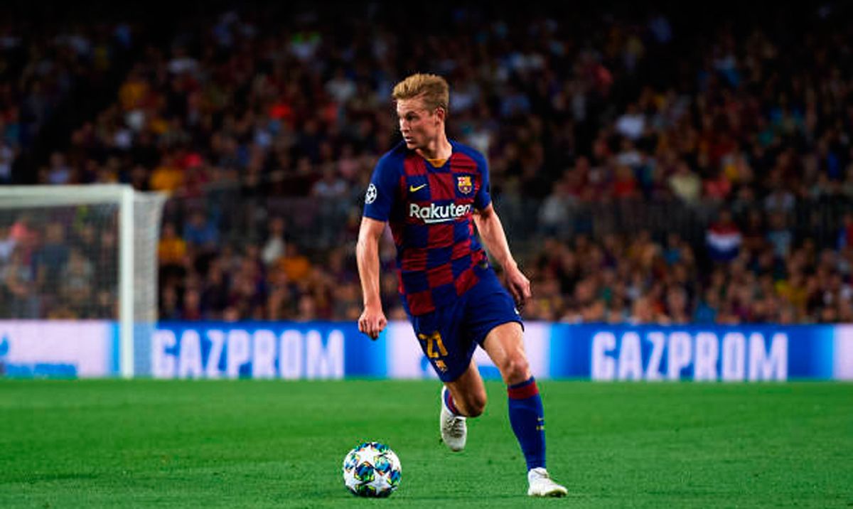 Frenkie de Jong, Barcelona's player