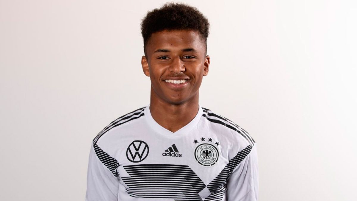 Karim Adeyemi in a squad list of the Germany national team