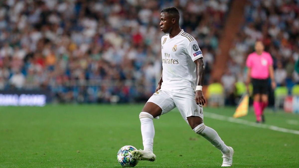 Vinicius Jr In a match of Real Madrid