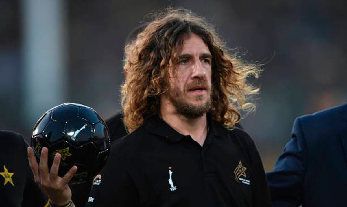 Carles Puyol, in a file image