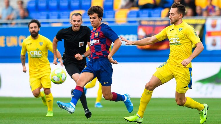Riqui Puig in a match of Barça B | FCB