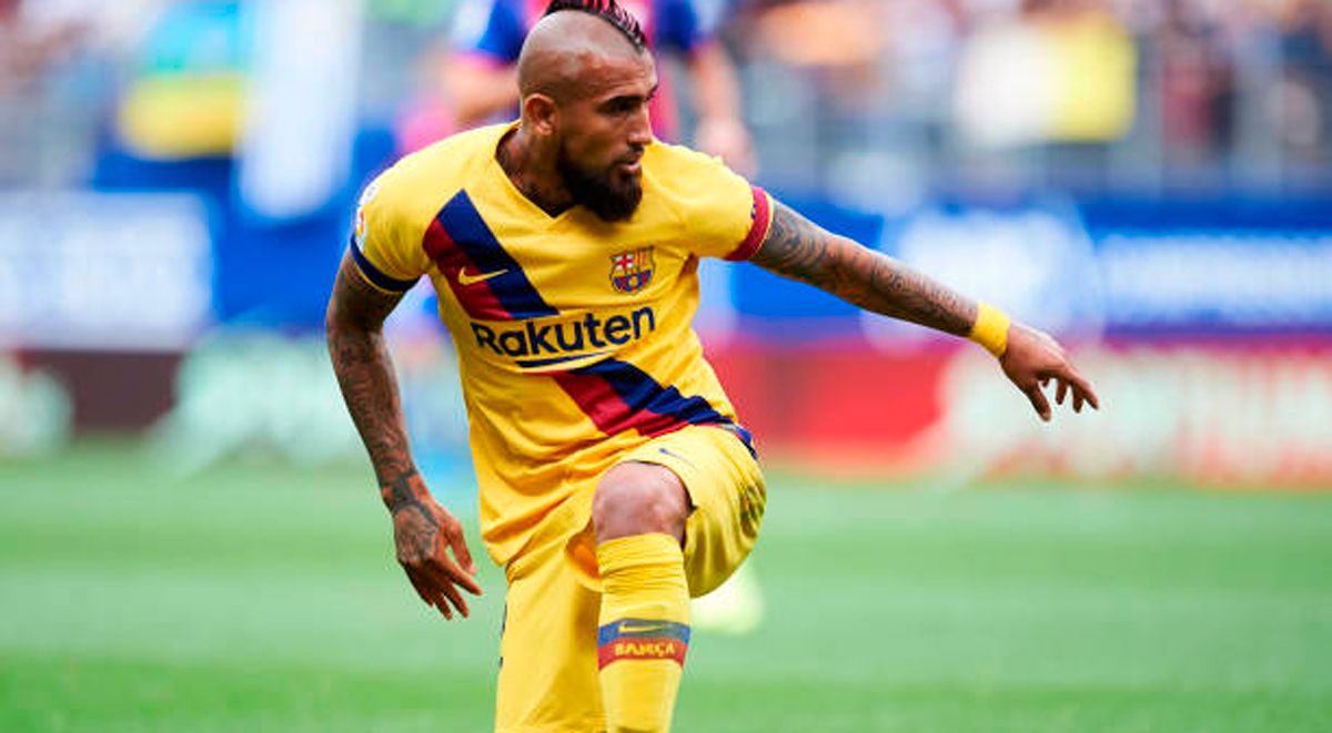 Arturo Vidal, durante un partido