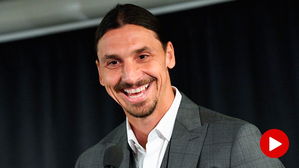Zlatan Ibrahimovic In a press conference