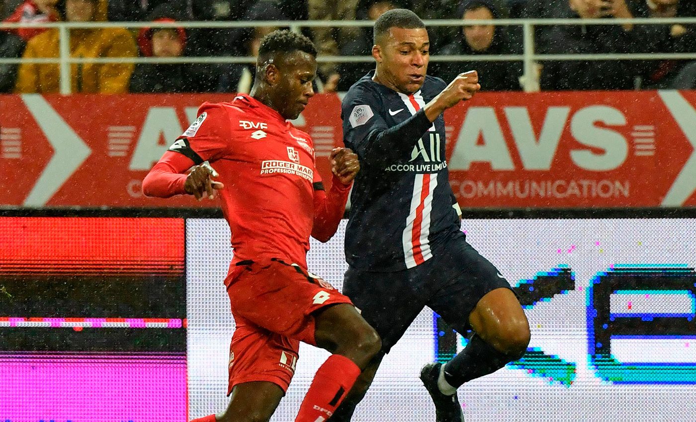 Mbappé marcó, pero el PSG perdió en Dijon