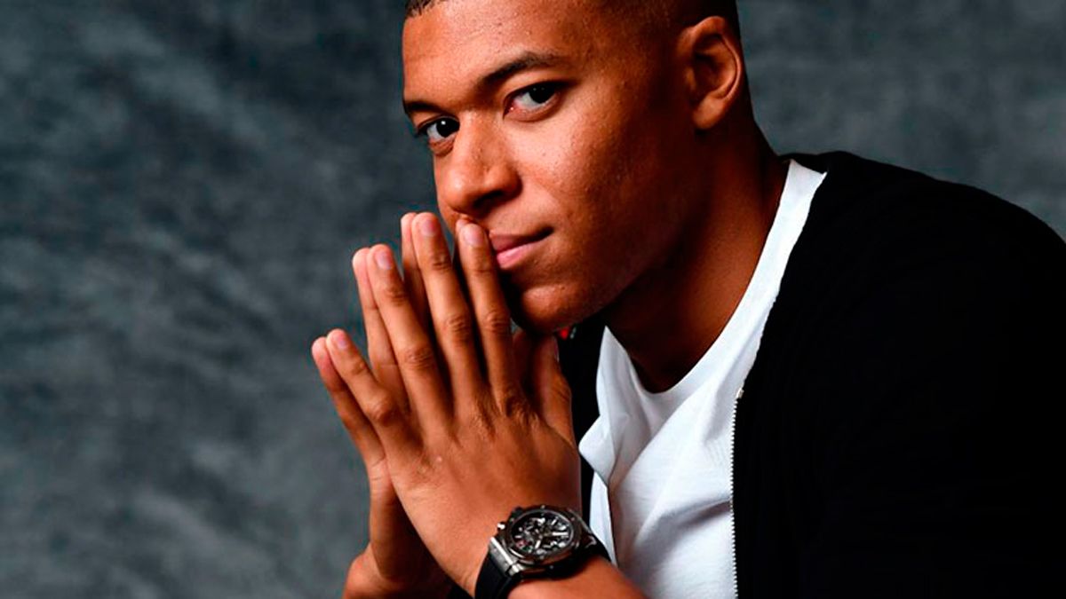 Kylian Mbappé, in a file image