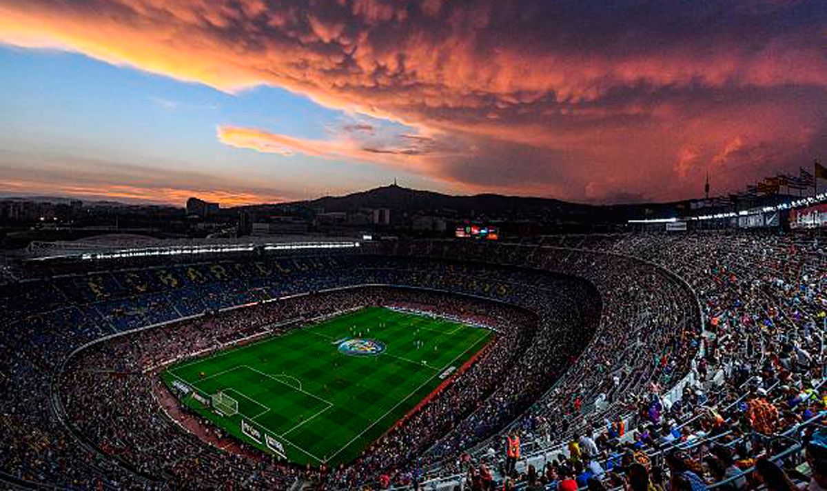 El Camp Nou, un fortín para el Barça