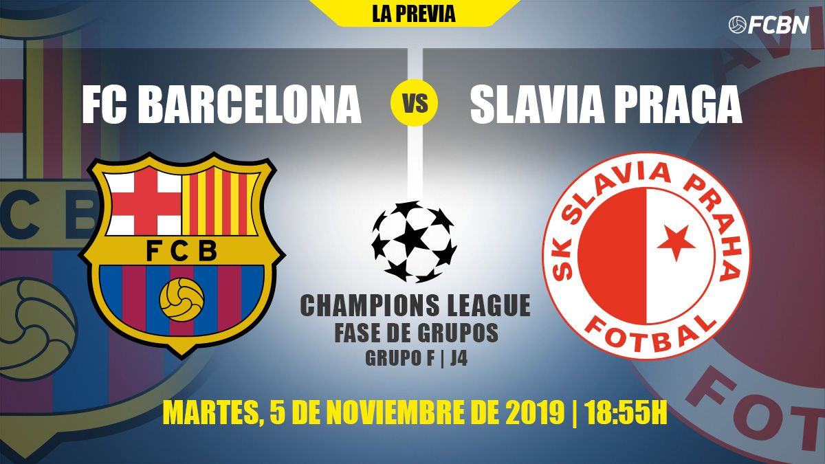 Previa del FC Barcelona-Slavia Praga de Champions