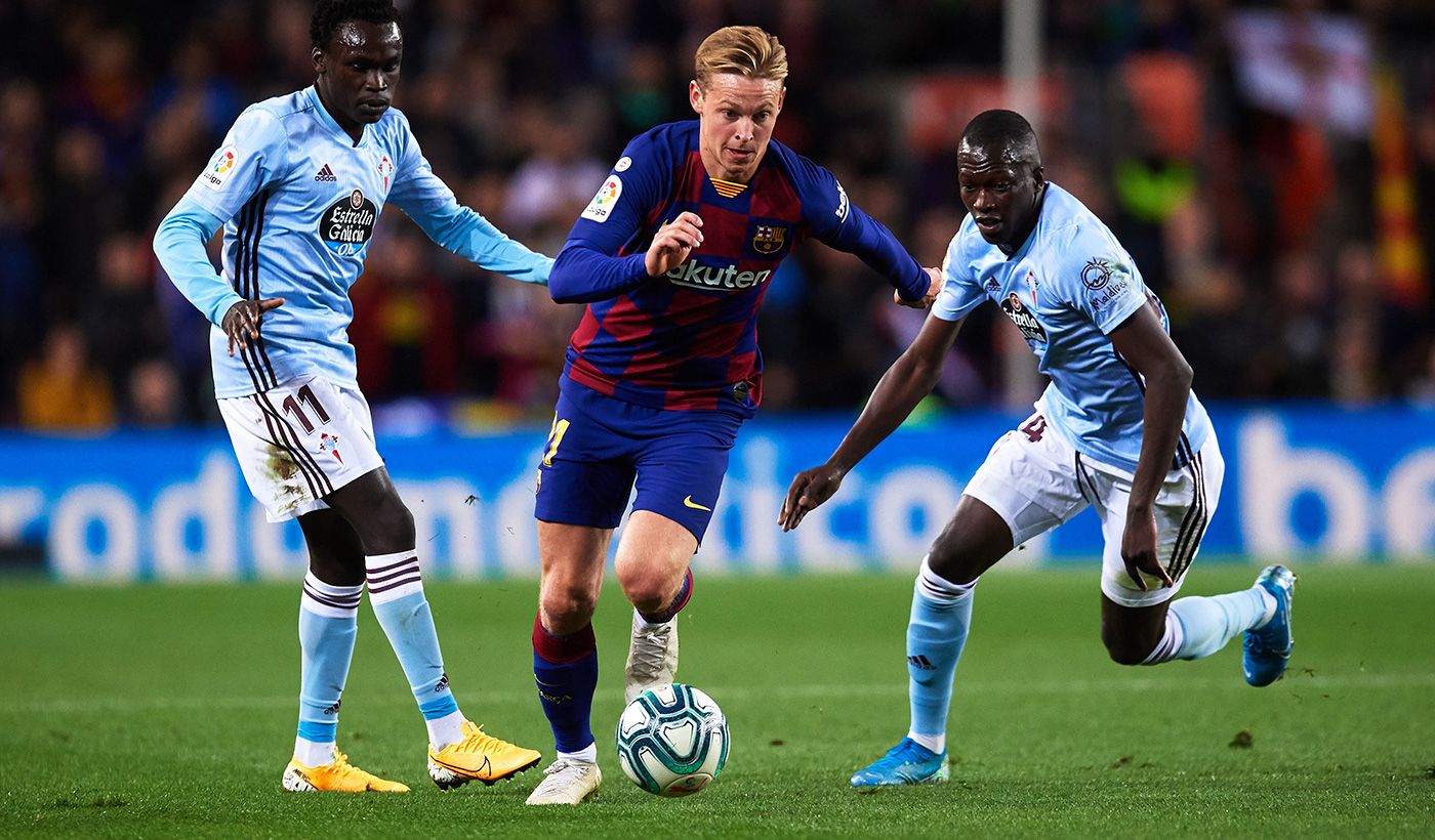De Jong showed off against Celta: He dominated in the middle and defeated  in defense