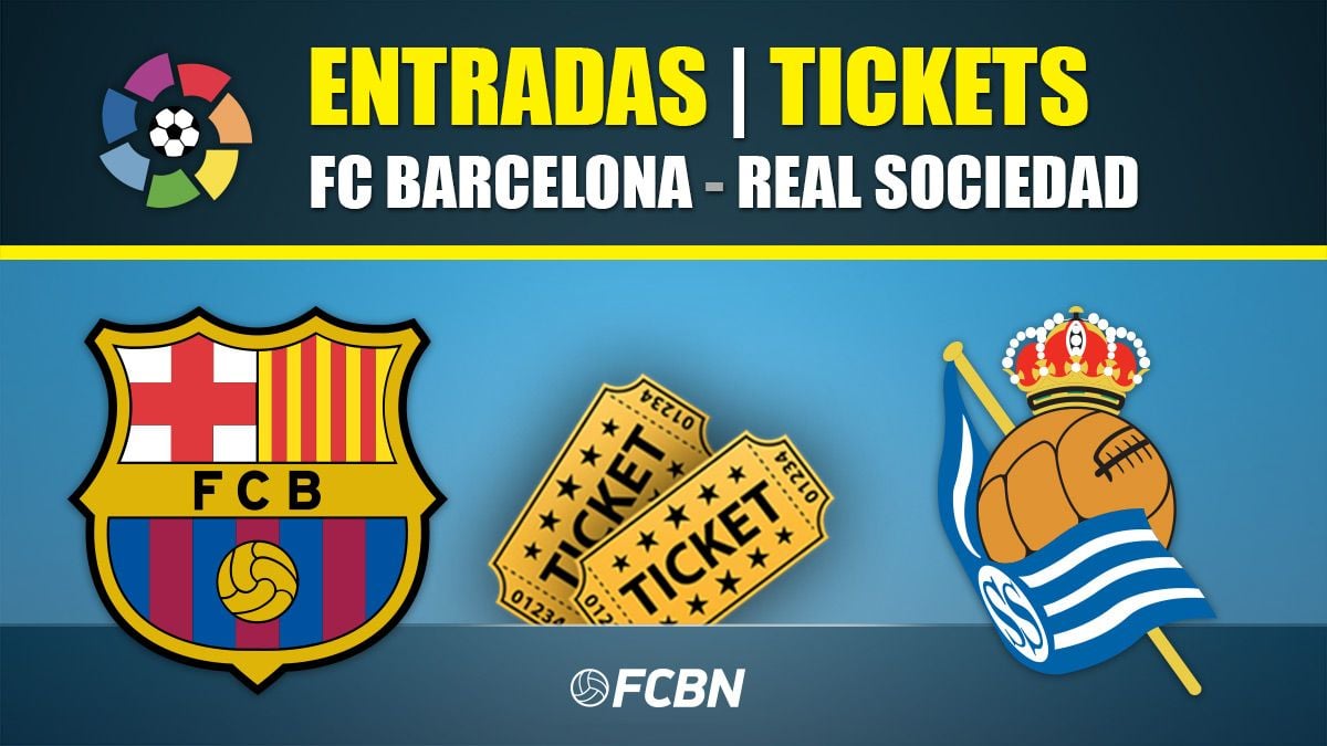 Tickets barcelona real sociedad