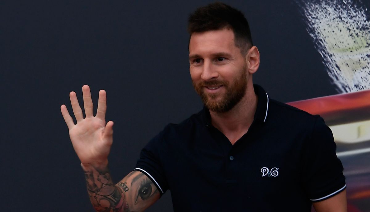 Messi, in a file image