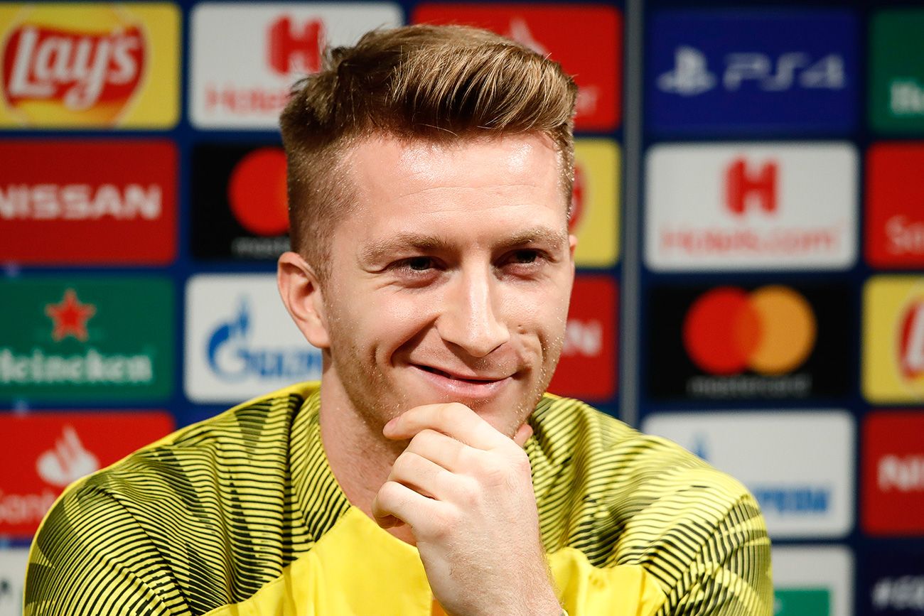 Marco Reus, in press conference