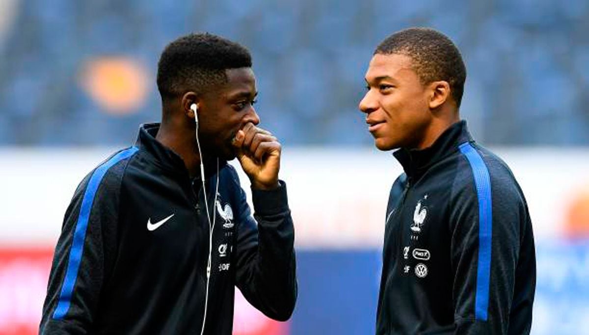 Dembélé and Mbappé are great friends