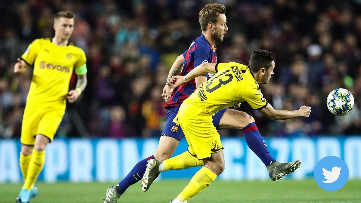 Ivan Rakitic, during the match against the Borussia Dortmund in Champions