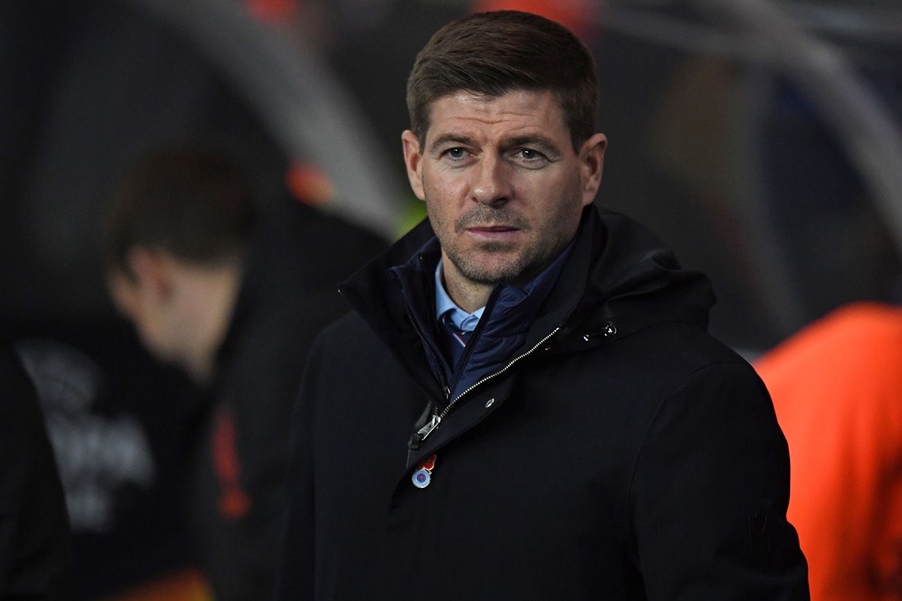 Steven Gerrard, ex player of the Liverpool and trainer of the Rangers