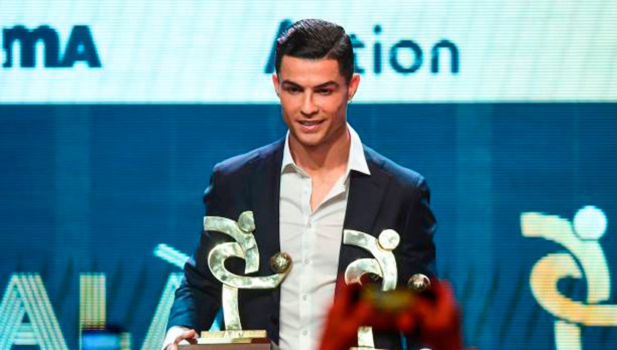 Cristiano Ronaldo, the best player of Italy
