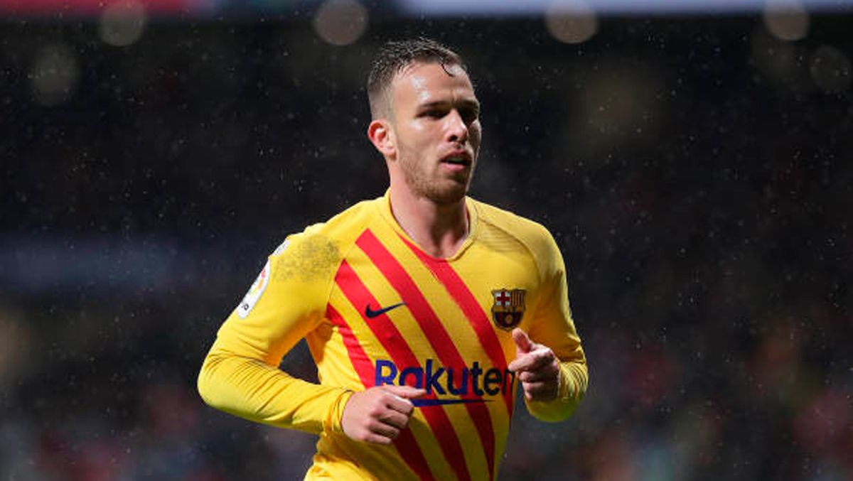 Arthur, durante un partido