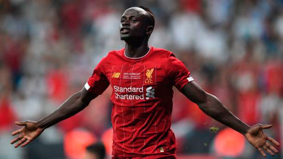 Sadio Mané, during a match