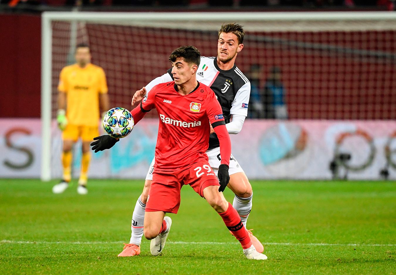 Kai Havertz in the party against the Juventus
