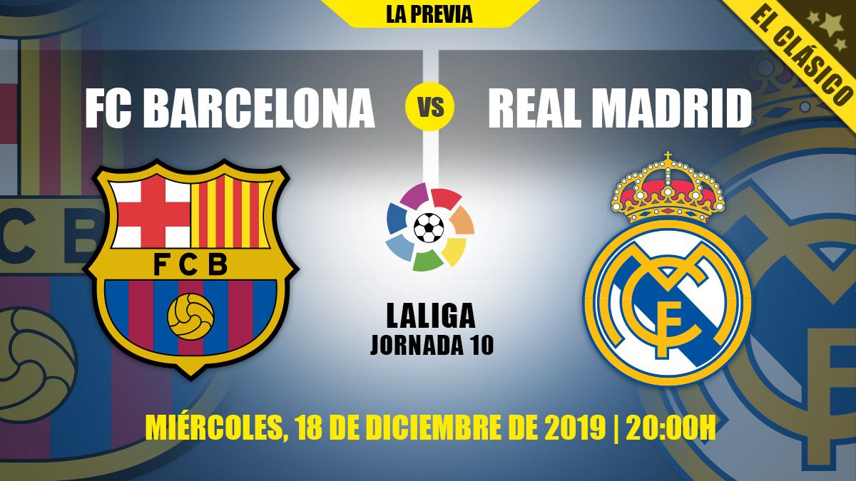 Previa del FC Barcelona-Real Madrid