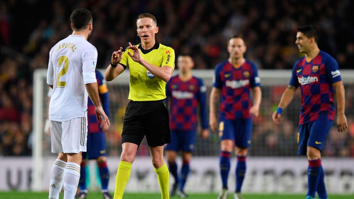 Hernández Hernández, referee of the Camp Nou Clásico of LaLiga 2019-20