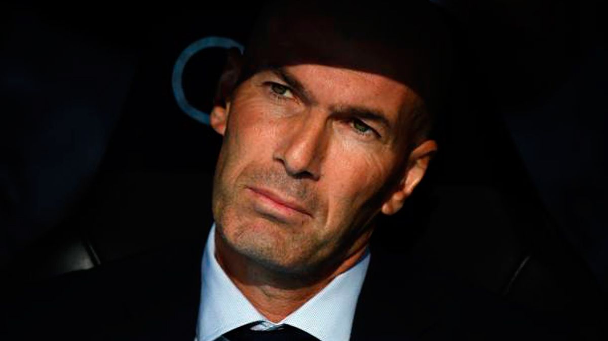 Zinedine Zidane, during a game
