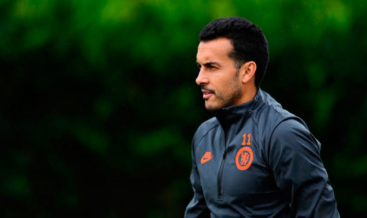Pedro, during a training