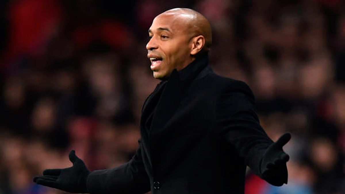 Thierry Henry, during a Monaco match