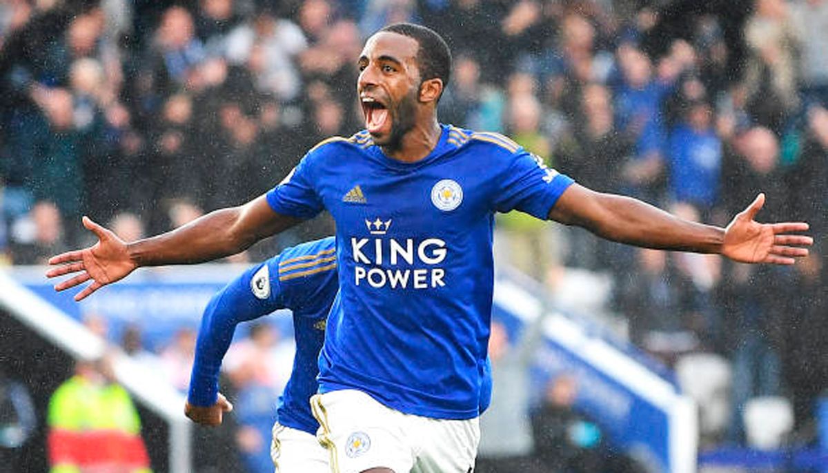 Ricardo Pereira, en un partido con el Leicester