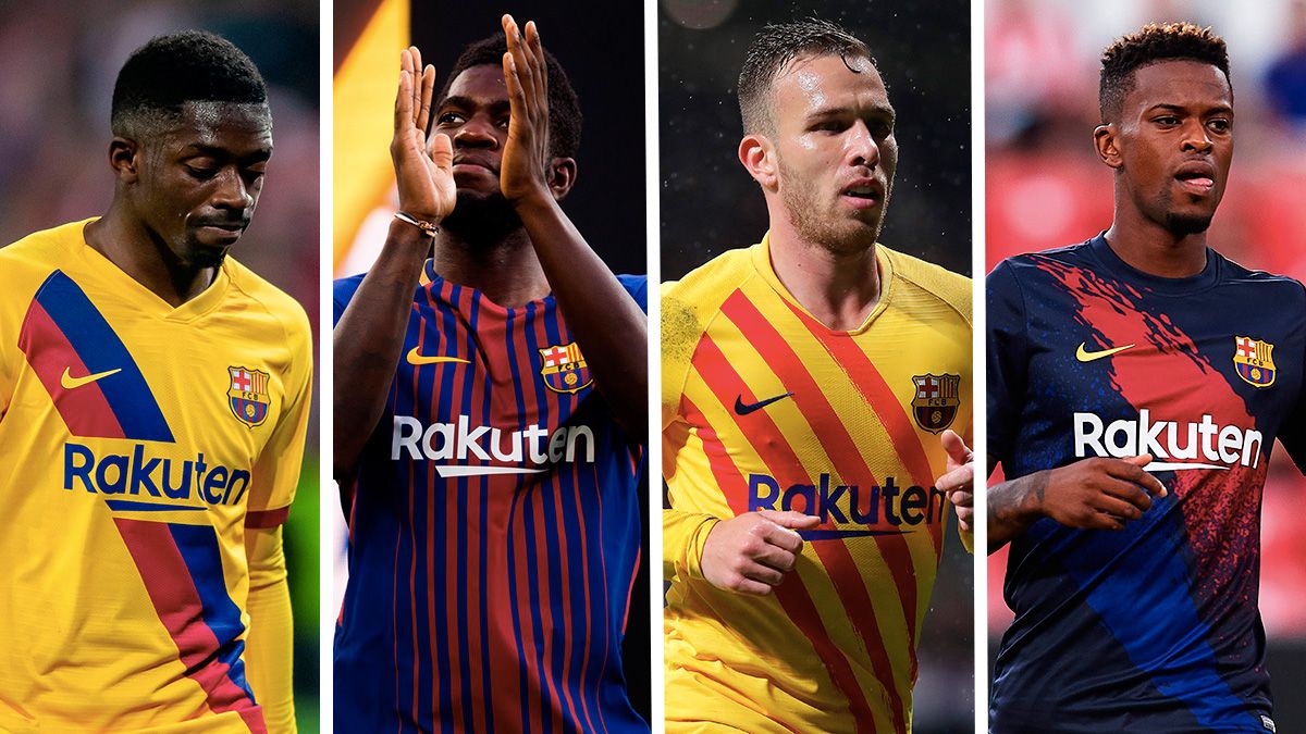 Dembélé, Umtiti, Arthur and Semedo, with the challenge of winning regularity in Barça