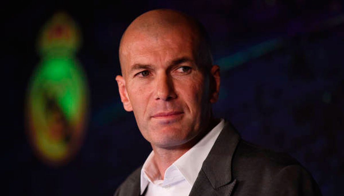 Zinedine Zidane, in a file image